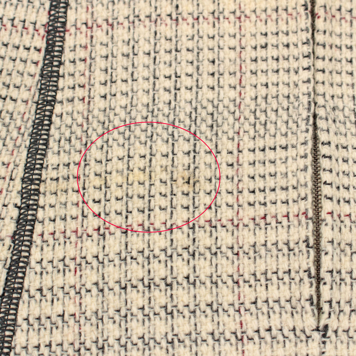 リサイクル ティファナ ルイヴィトン ツイード 千鳥格子ノースリーブワンピース