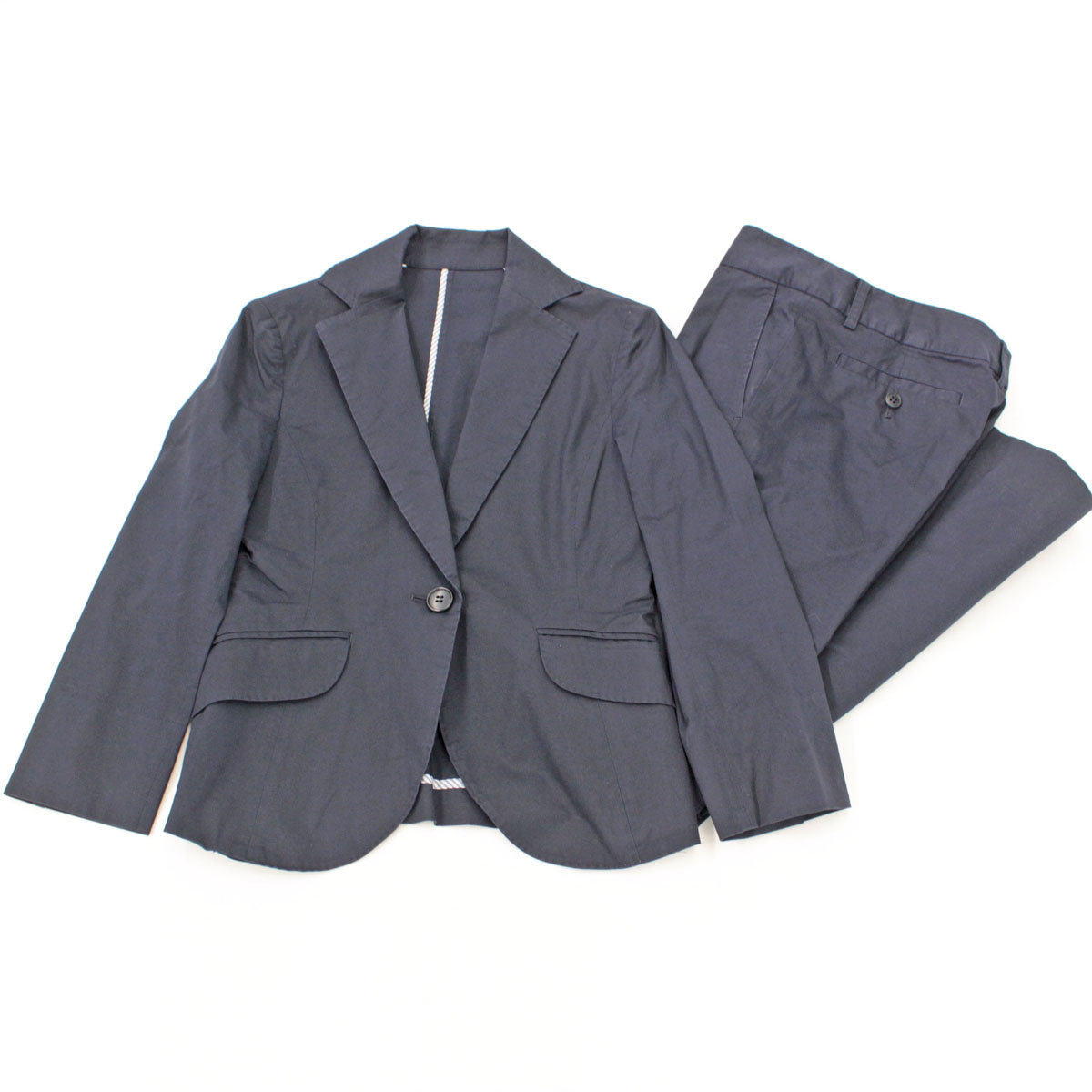 リサイクル ティファナ イネド ジャケット パンツ セットアップスーツ 上下サイズ違い