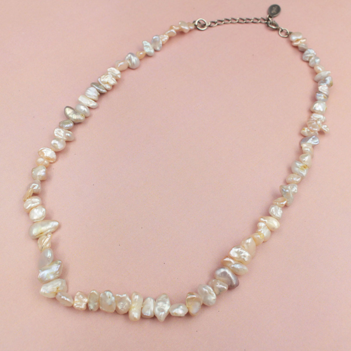 リサイクル ティファナ アガット 淡水パール Silver ネックレス