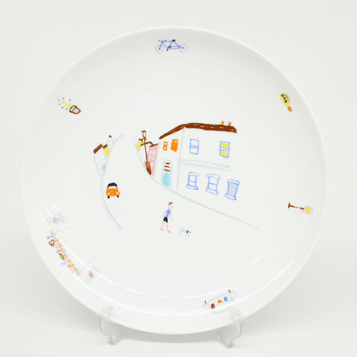 リサイクル ティファナ キューピー Qp 80周年記念 アニバーサリー お皿 皿