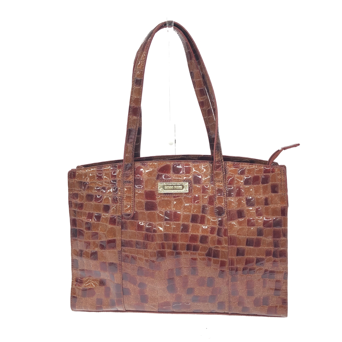 コッコフィオーレ COCCO FIORE トートバッグ エナメル（レザー 