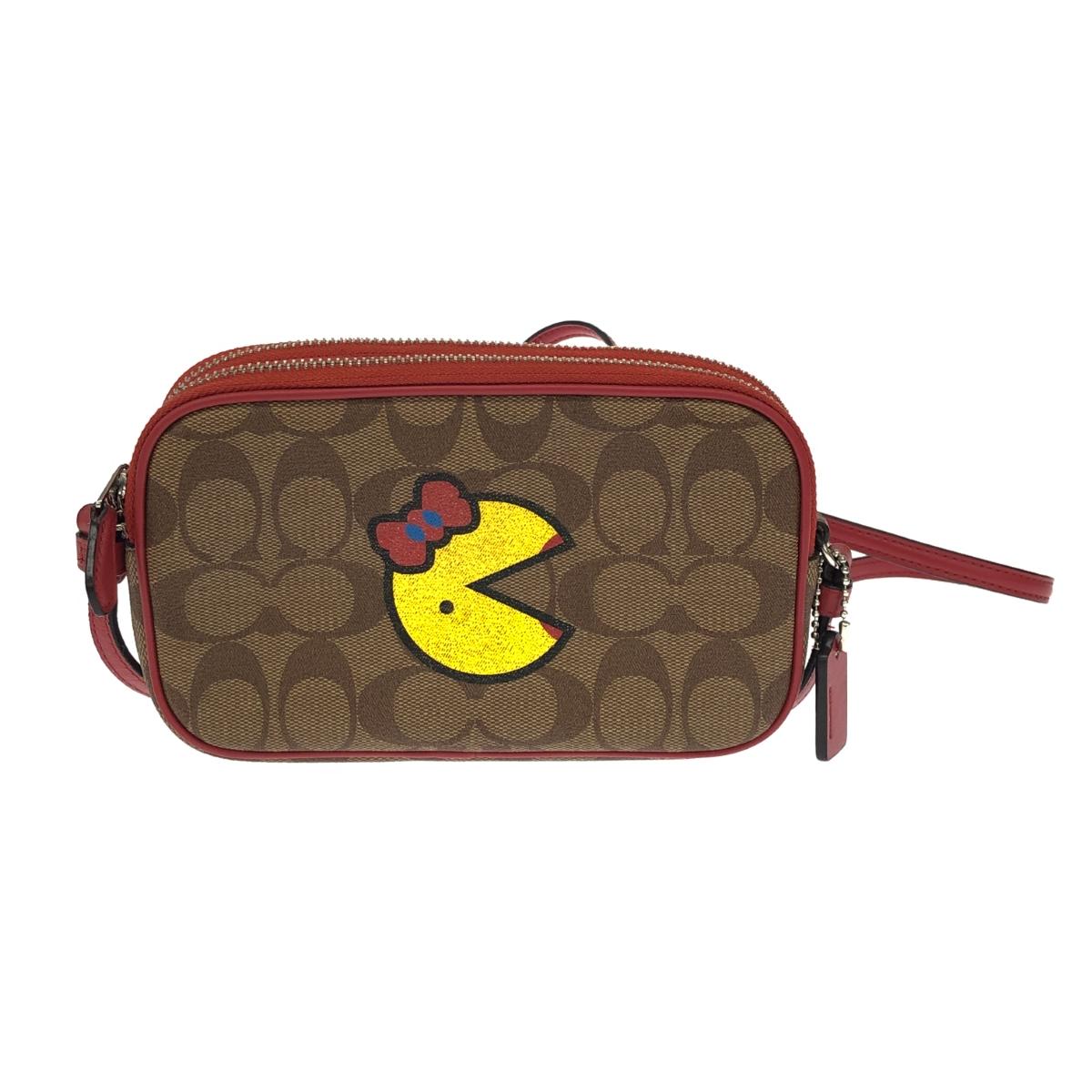 コーチ　coach パックマンコラボ　ショルダーバッグ コーチ×パックマンショルダーバッグパックマンコラボ販売終了品