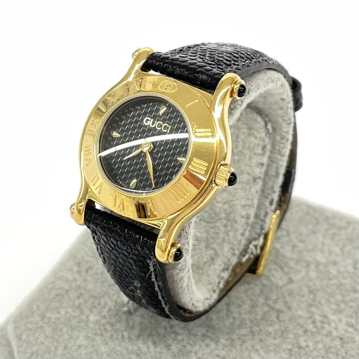 GUCCI グッチ シェリーライン 腕時計 GP/革 レディース ブランド